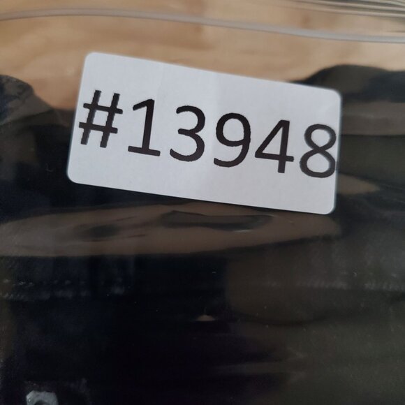 Levis Jeans Mens 34x30 502 Black Tapered Fit Stretch Cotton Denim - Picture 11 of 11